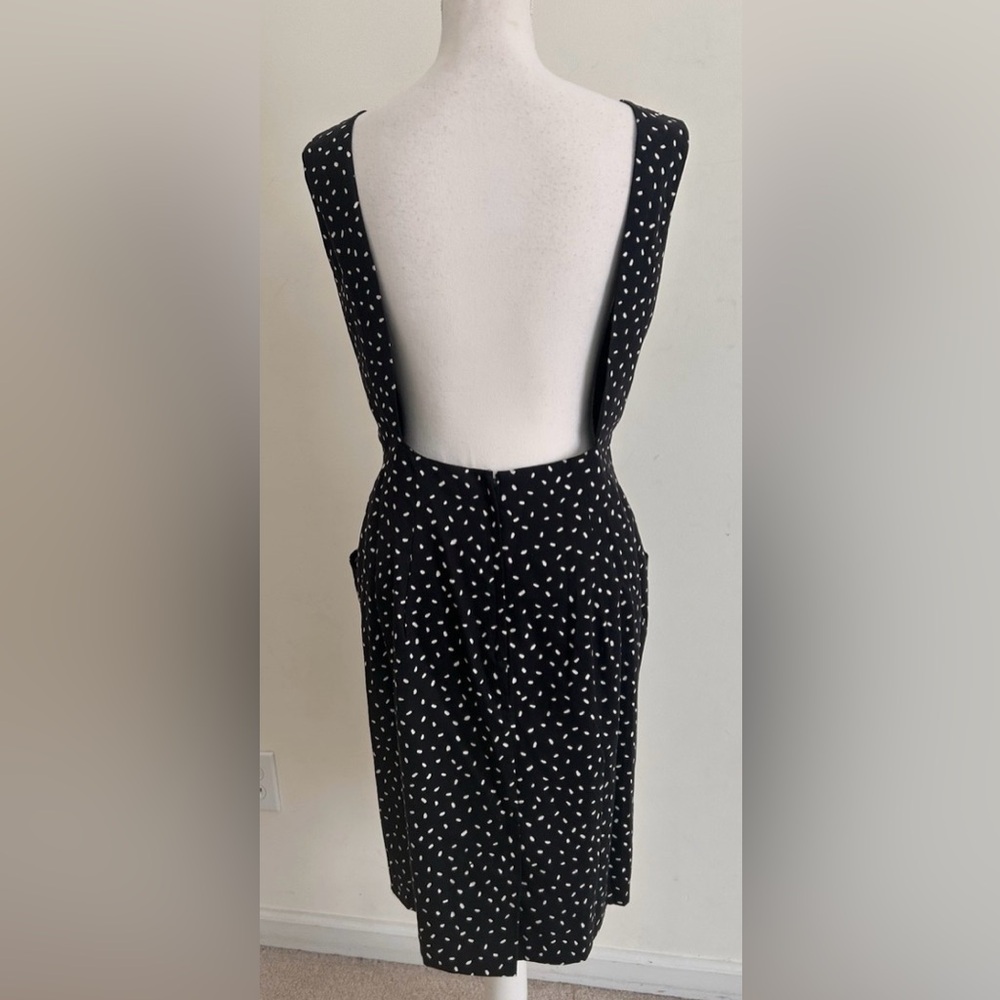 Geary Roark Kamisato Black and White Polka Dot Vintage 1950’s Backless Dress - Picture 5 of 16